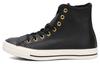 Chuck Taylor All Star 'Black Leather Gold' 160094C