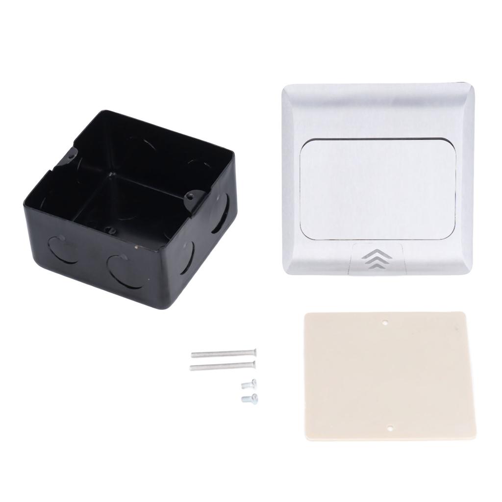 Floor Electrical Outlet Pop Up Damping Desktop Socket TYPEC Dual USB Interface US Standard