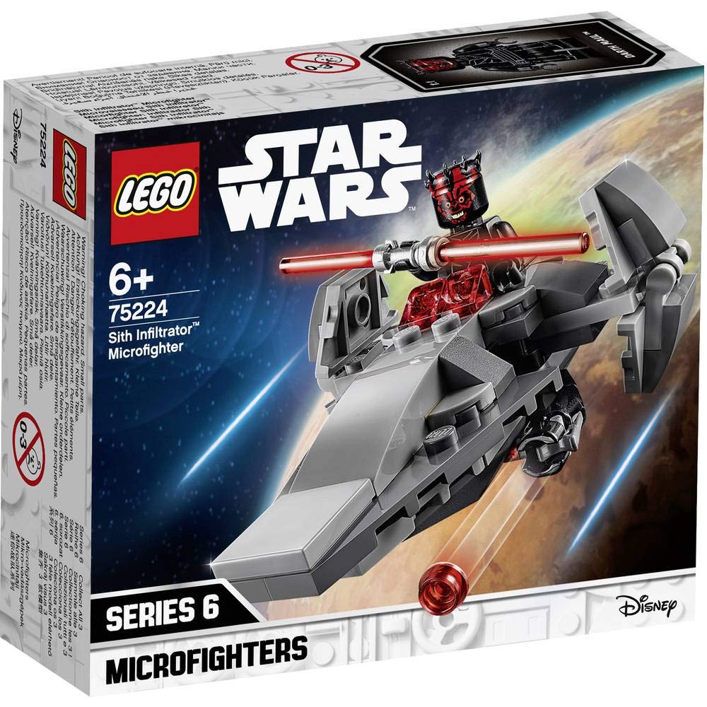LEGO Star Wars Sith Infiltrator Microfighter 75224 Block Toy for Boys