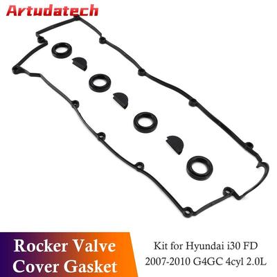 Artudatech Rocker Valve Cover Gasket Kit for Hyundai I30 FD 2007-2010 G4GC 4cyl 2.0L Car Accessories