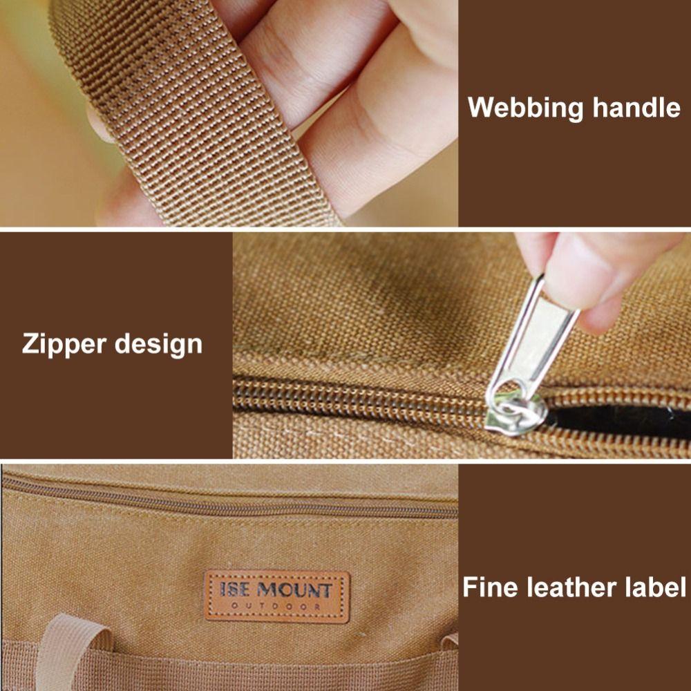 Large Capacity Camping Tools Storage Bag Lightweight Travel Handbag Camping Tool Organizer  Outdoor