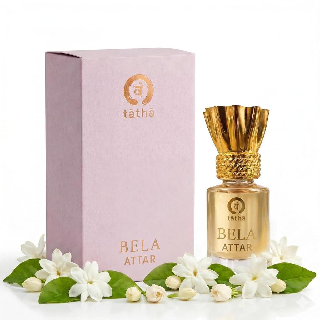 Premium Bela Attar Original| 100% Natural & Alcohol-Free Bela/Jasmine Perfume Attar