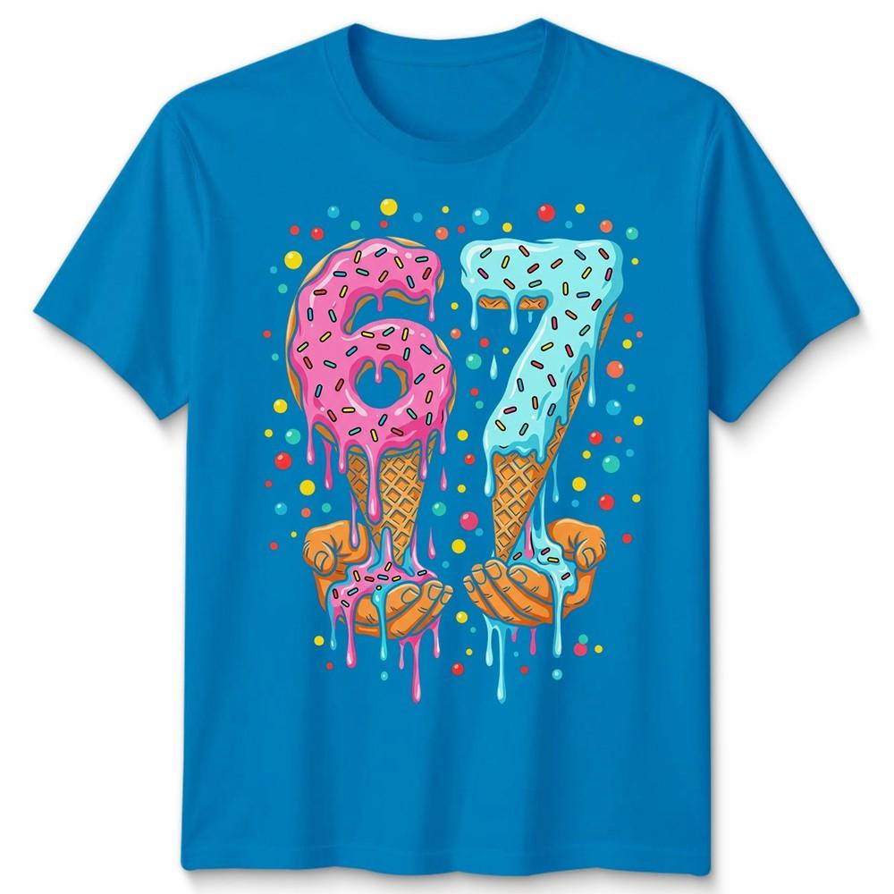 Funny Spotty 67 Unisex T Shirt Six Seven Dotty Spot Tee Graphic Top