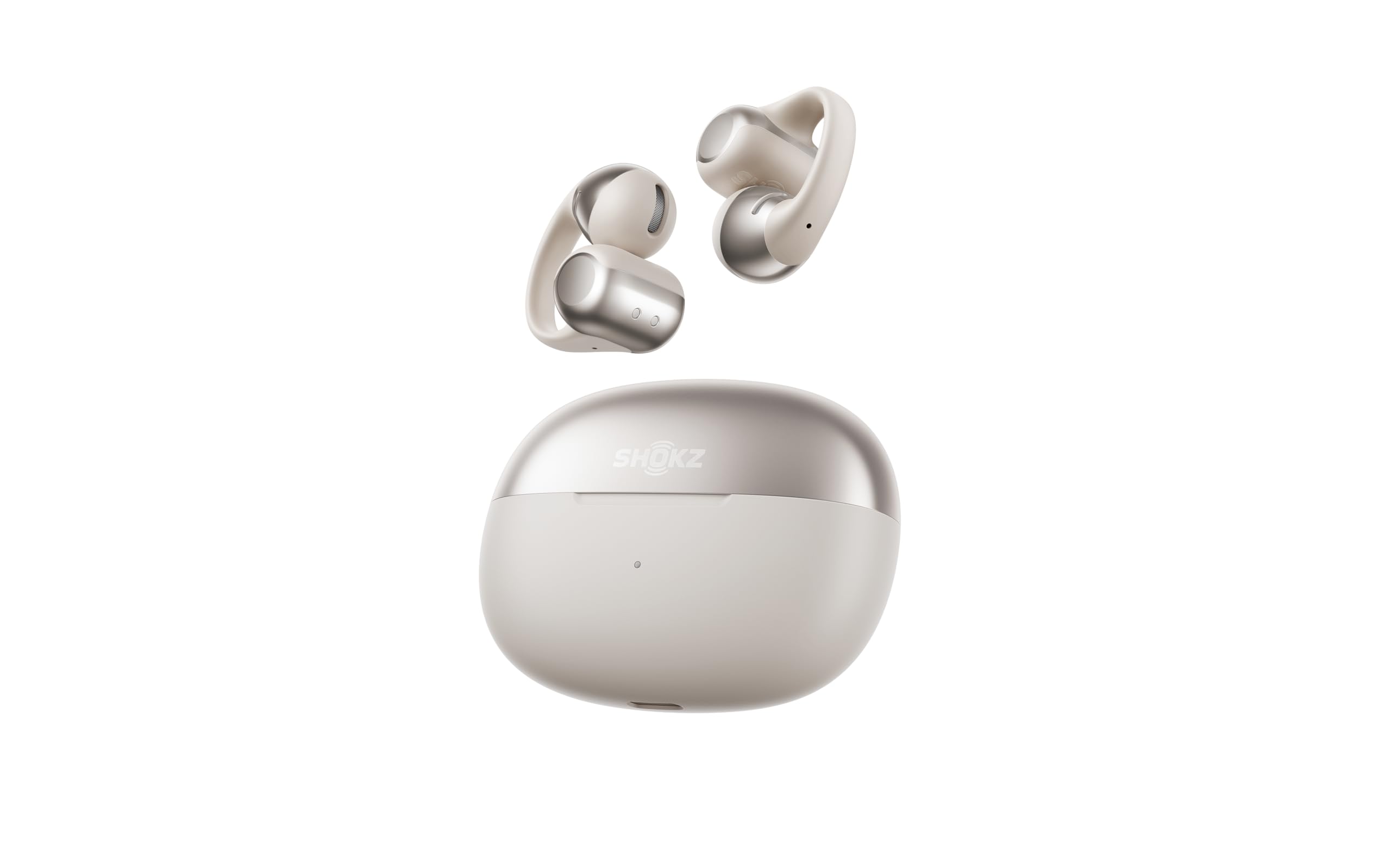

Shokz Беспроводные наушники OpenDots ONE с ушным Dolby Audio 40 часов подавления утечки звука Bluetooth IP54 Выделенные быстрые беспроводные наушники Air Separate серый