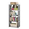Freestanding 8 Cube Storage Vertical Tall Bookcase Shelf Book Organize 5-Tier Book Shelf  Bedroom