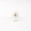 Bague Fait Main en Argent Sterling 925 avec Pierre Gemme Rutile Noir Pour Filles RR-62-24
