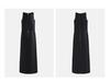 Damen Vorverkauf Ärmelloses Schwarzes Sommerkleid - Schlankmachendes und Stilvolles Design