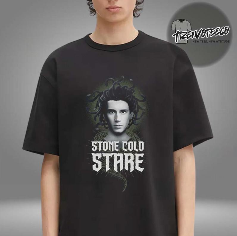 Wednesday Stone Cold Stare Unisex T-Shirt Unisex T-Shirt M