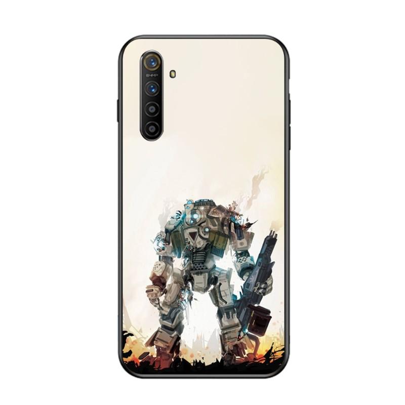 Cool Game Titanfall2 Phone Case For OPPO Find X5 X3 X2 A93 Reno 8 7 Pro A74 A72 A53 Soft Black Phone Cover