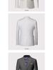 2024 Plus Size Slim Fit Solid Color Business Blazer