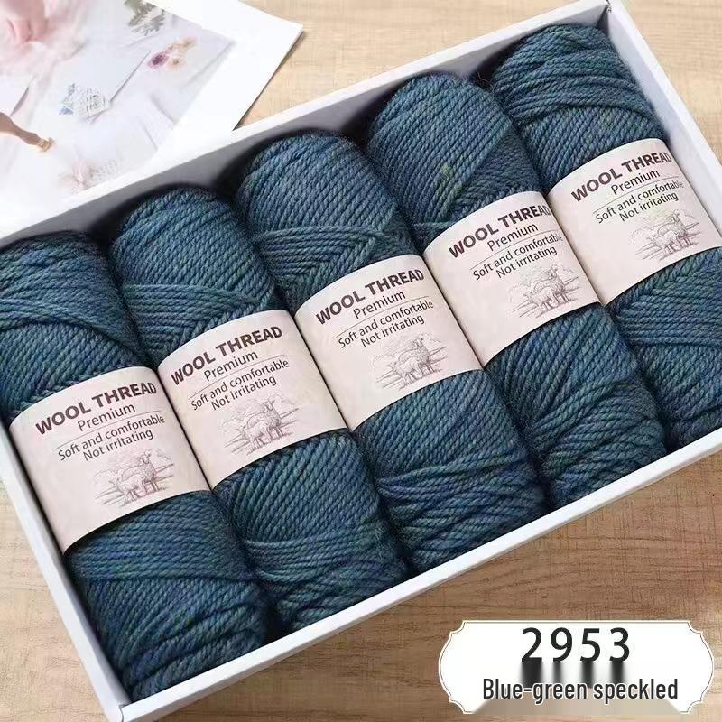 Soft Alpaca Wool Chunky Yarn for Hand Knitting Sweaters, Scarves, and Hats