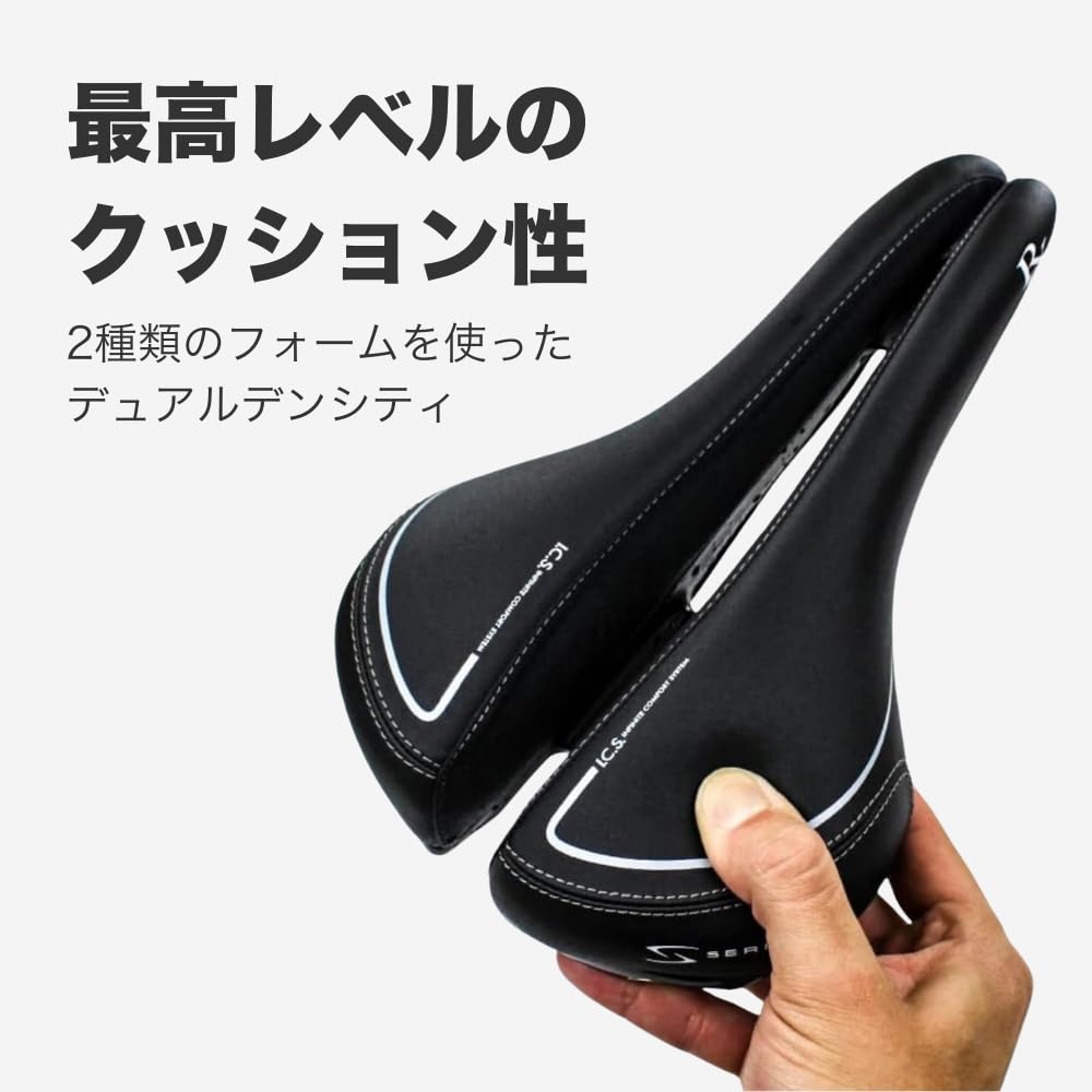 Șa Bicicletă SERFAS Confort Absorbție Șoc RX Advance pentru Femei RX-922V