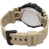 Casio Standard Digital Men's Watch TRT-110H-5BV Sand Khaki Vibrating Alarm Mud Resistant