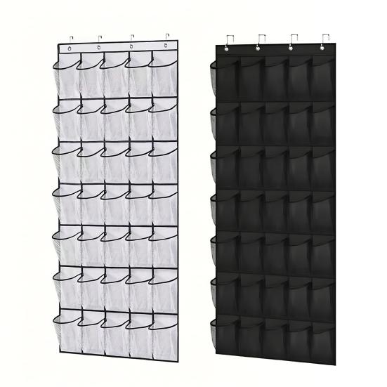 Shoe Holder Over-the-Door Storage Bag Large Rack Hanging Shoe Organizer