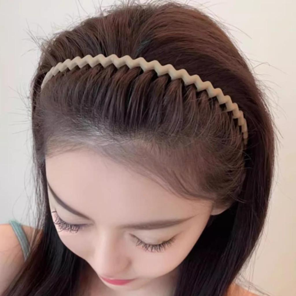 Bandeau coréen antidérapant pour femme pour se laver le visage et se maquiller