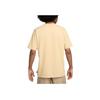 Nike Sportswear Premium Essentials Solid Color Logo Crew Neck T-Shirt Men Tops Sesame-Brown DO7393-252