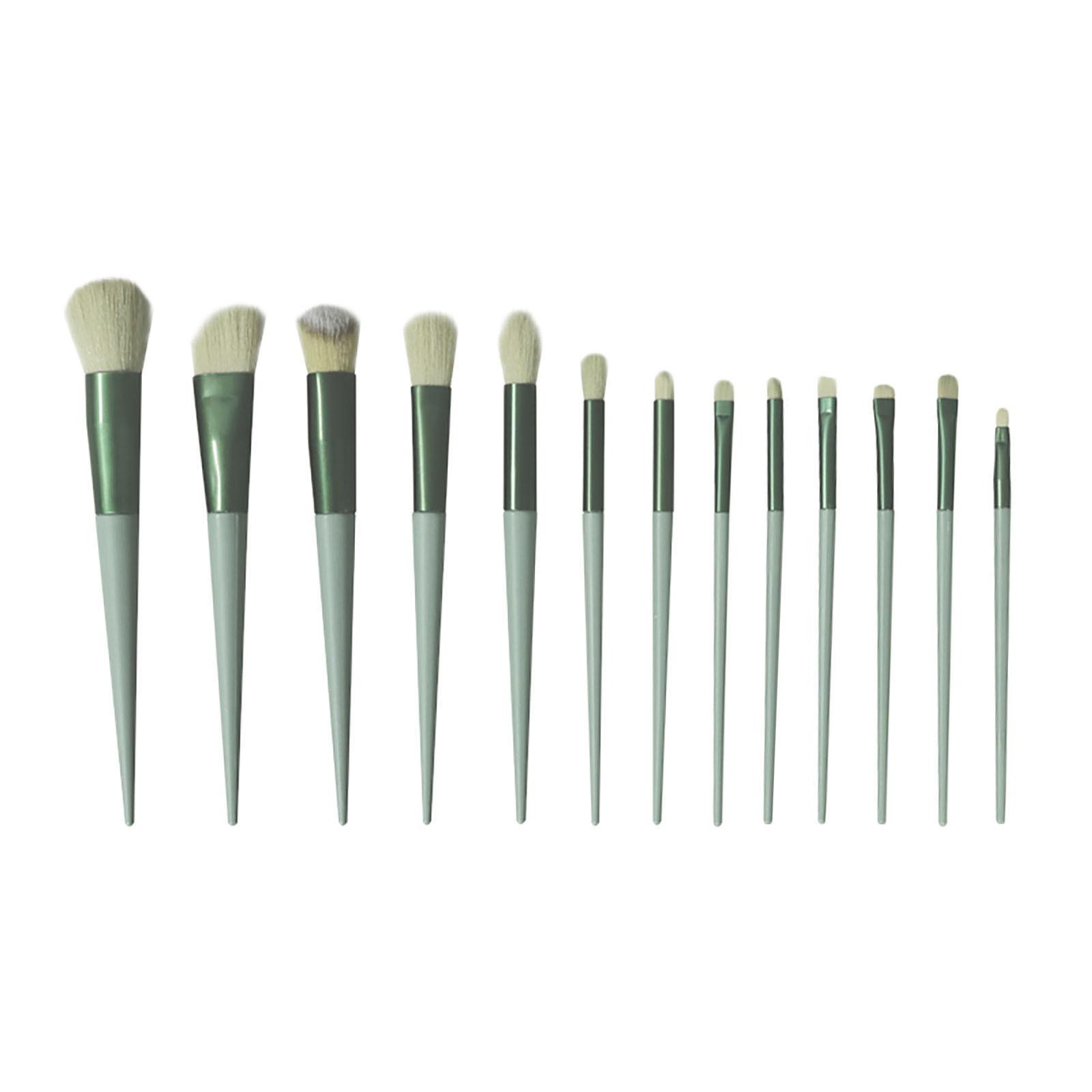 

Набор из 13 кистей для макияжа. Красота. Кисть для макияжа. Румяна. Кисть для рассыпчатой ​​пудры. разноцветный