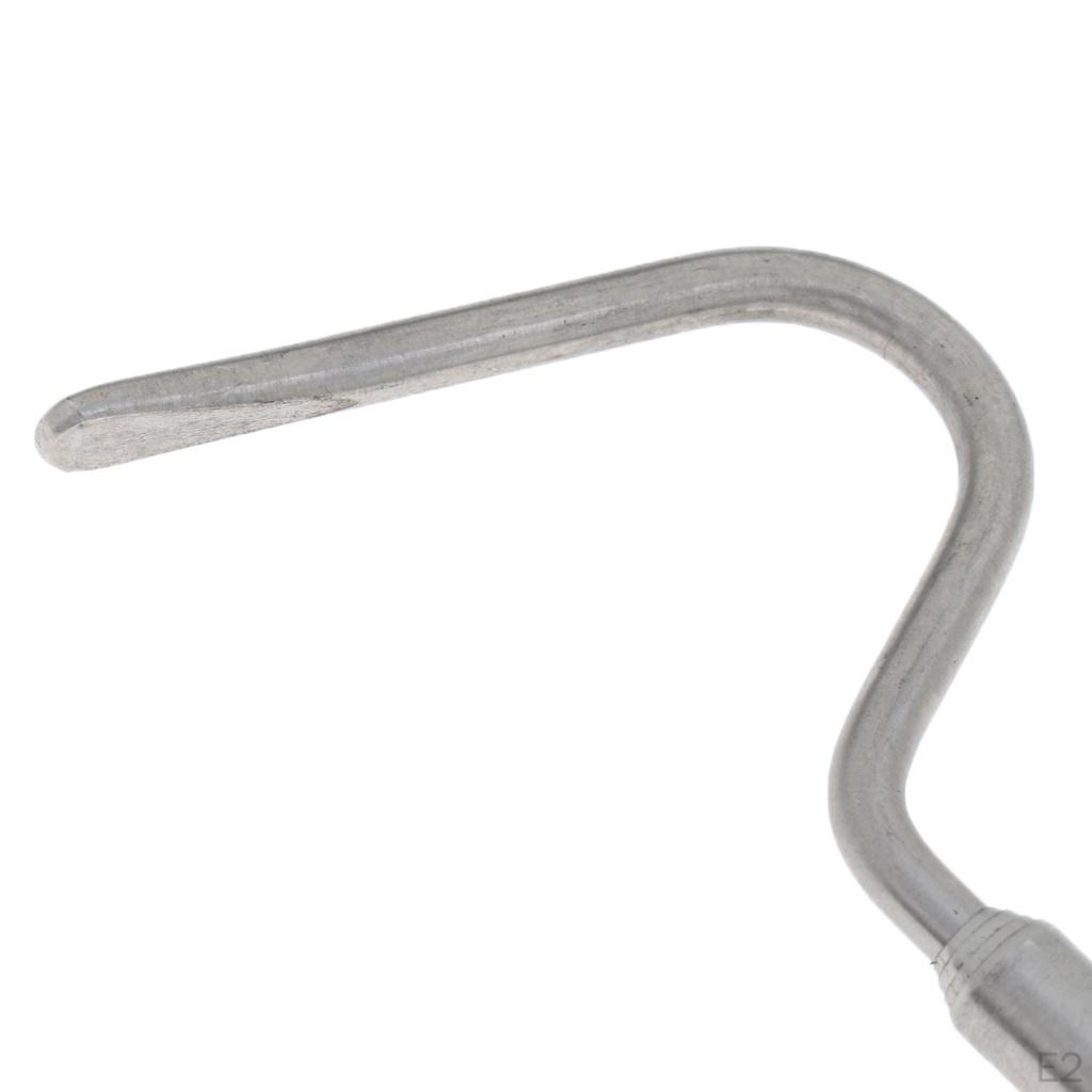 Stainless Steel Reptile Snake Hook, Pick-up Handling Tool, Adjustable