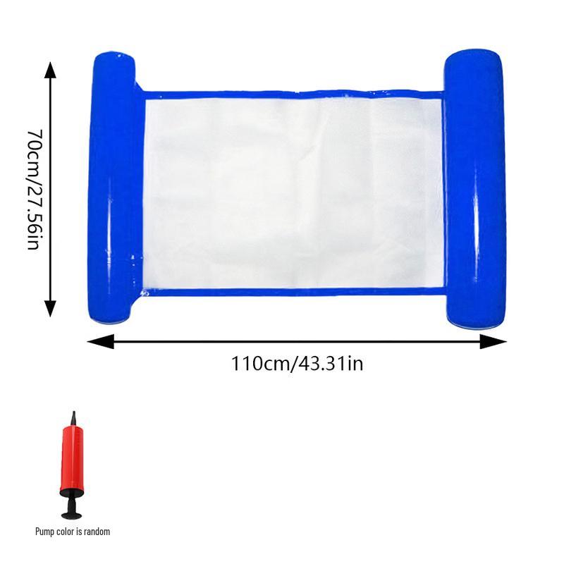 Inflatable Double Tube Pool Float