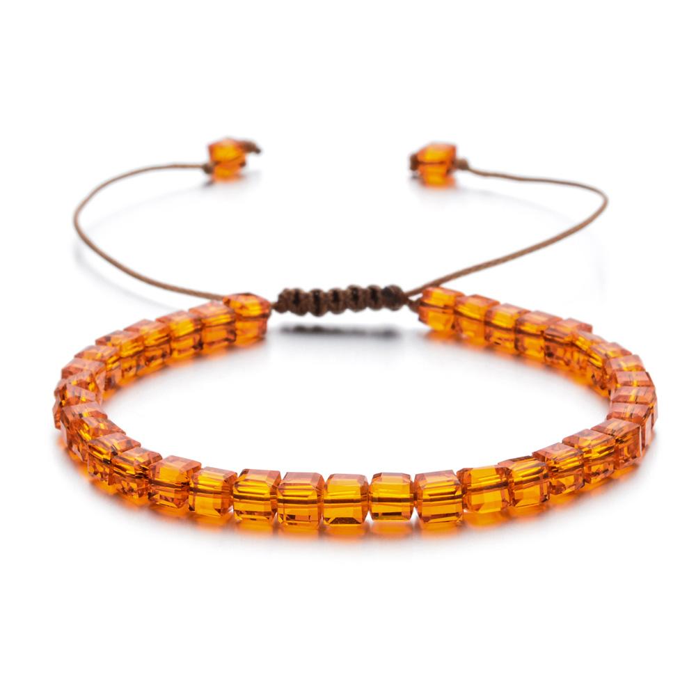 ZMZY Sparking Mixed Glass Crystal Bracelet Rainbow Style Fashion Shinning Charm Bracelets For Women Wedding Jewelry Gift