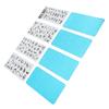 Nail Art Printed Steel Plate Multi Trend Irregular Nail Stamp Template Kit for Manicure Printing
