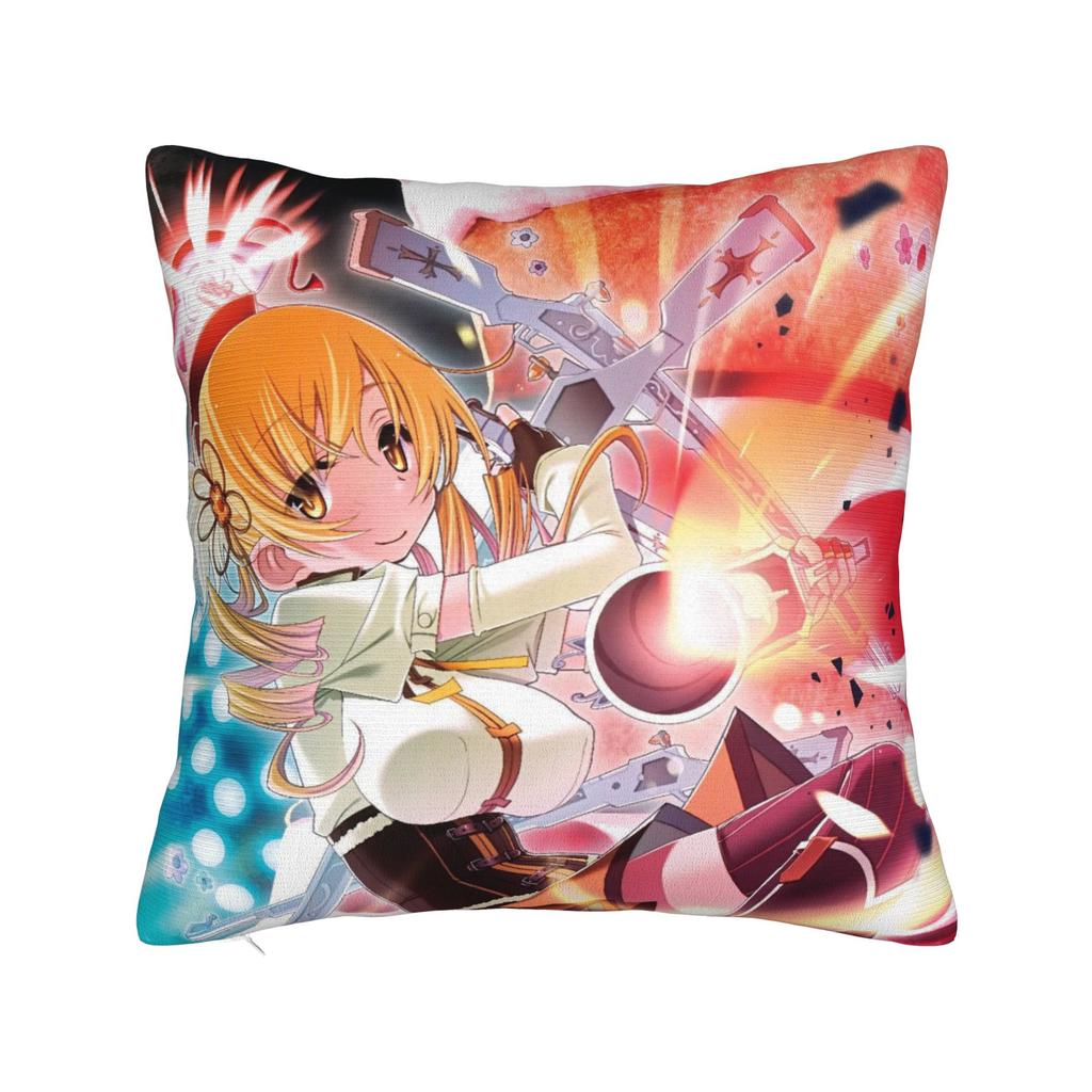 Puella Magi Madoka Magica Anime Pillowcase Double-sided Printing Cushion Cover Decoration Throw Pillow Case Cover