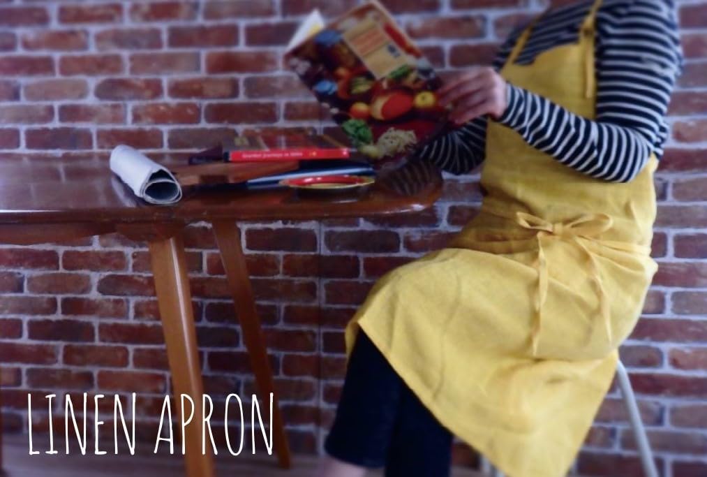 salmon width length 85cm [Keystone] Apron, pink, 105cm,