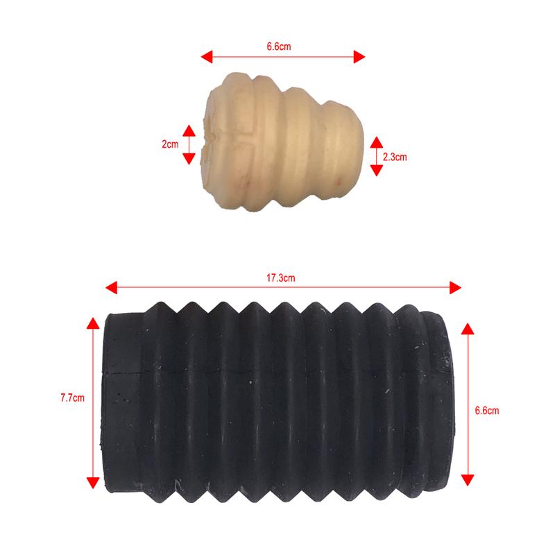 Dust Cover For Cadillac ATS CT4 CTS 2.0T Front Shock Absorber Boot Bellow & Strut Buffer Bushing Spare Parts