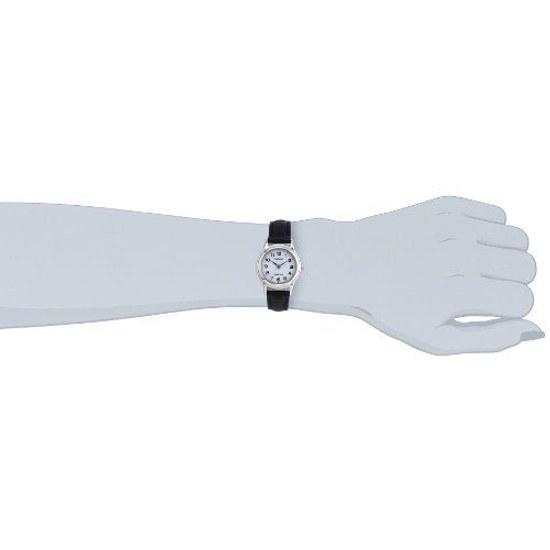 CITIZEN Wristwatch RS26-0033C Solar Tech Cowhide REGUNO Ladies Silver Black White Lightweight Second Hand Waterproof
