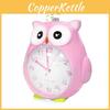 Owl Cartoon Silent Night Light With Talking Childrens Alarm Clock For Bedroom Decor