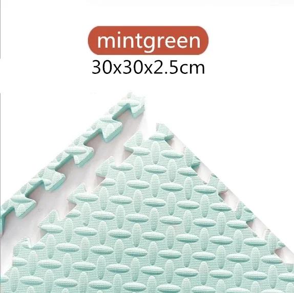 30x2.5CM Baby Foam Crawling Mat Children EVA Educational Toys Kids Soft Floor Game Mat Chain Fitness Brick Gym Game Carpet Gifts