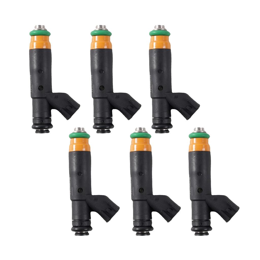 6Pcs Fuel Injector For Ford E-150 E-250 F-150 4.2L V6 2000-2003 YR3E-A6A