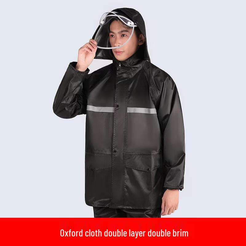 Hanyou Kids Double-Layer Oxford Split Rain Suit