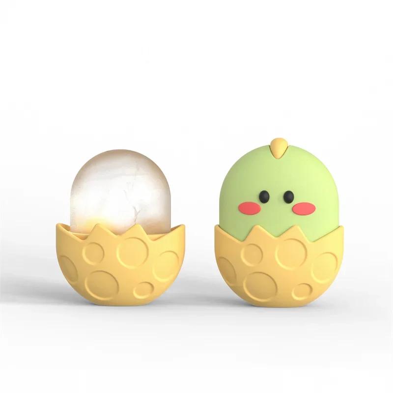 Silicone Face Ice Mold Skin Care Beauty Ice Facial Roller Face Massager Ice Trays Ice Globe Balls Beauty Lifting Contouring Tool