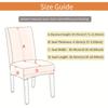 1Pc Imitation Leather Dining Chair Cover Waterproof Chair Slipcovers For El Dining Room Office Banquet House Home Decor