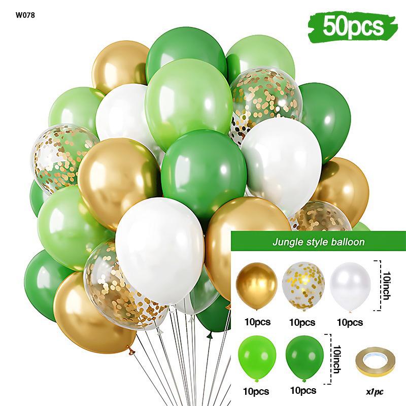 10-Zoll Latex-Ballon Festival Set: Individuell gestaltbare Ballonketten-Dekoration