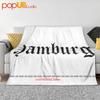Hamburg Old German Ultra-Soft Blanket Quilt Winter Sofa Cover Bed Covers
