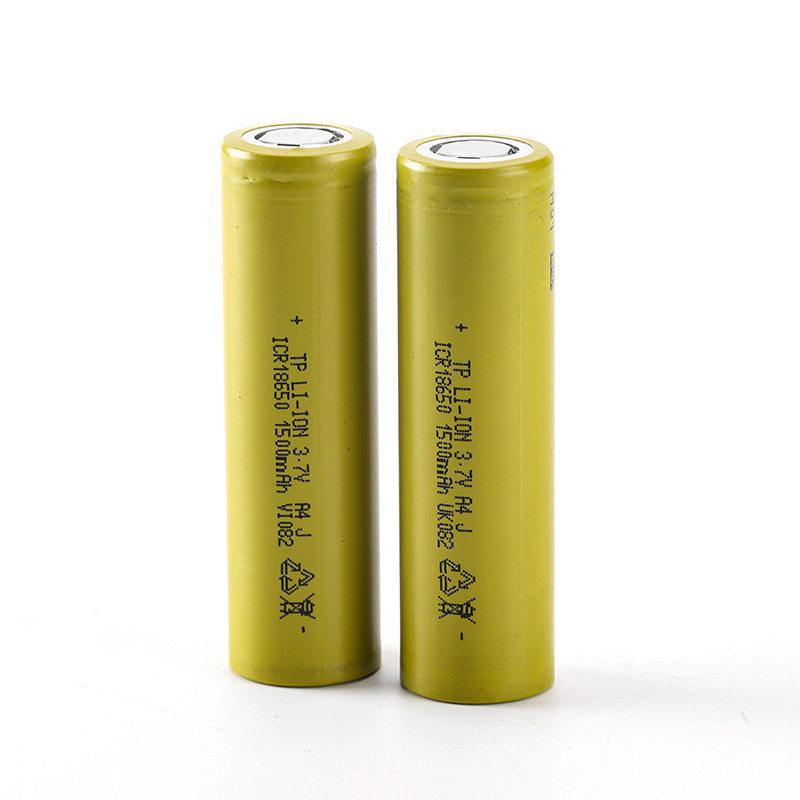 18650 Ternary Lithium Battery 1500mAh 3.7V for Electric Tools