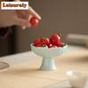 Breeze High Foot Fruit Dishes Ancient Pastry Plate Dessert Candy Dish Fruit Snack Plate Plates For Food Accessories Ornaments