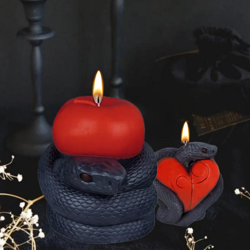 Candle Silicone Mold Festive Decorative Candle Mold Non Stick Soap Crafting Making Tool For Figurine Casting Art Projects Crafts