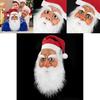 Masque de Noël en latex extensible et respirant avec œillets pour une vue dégagée