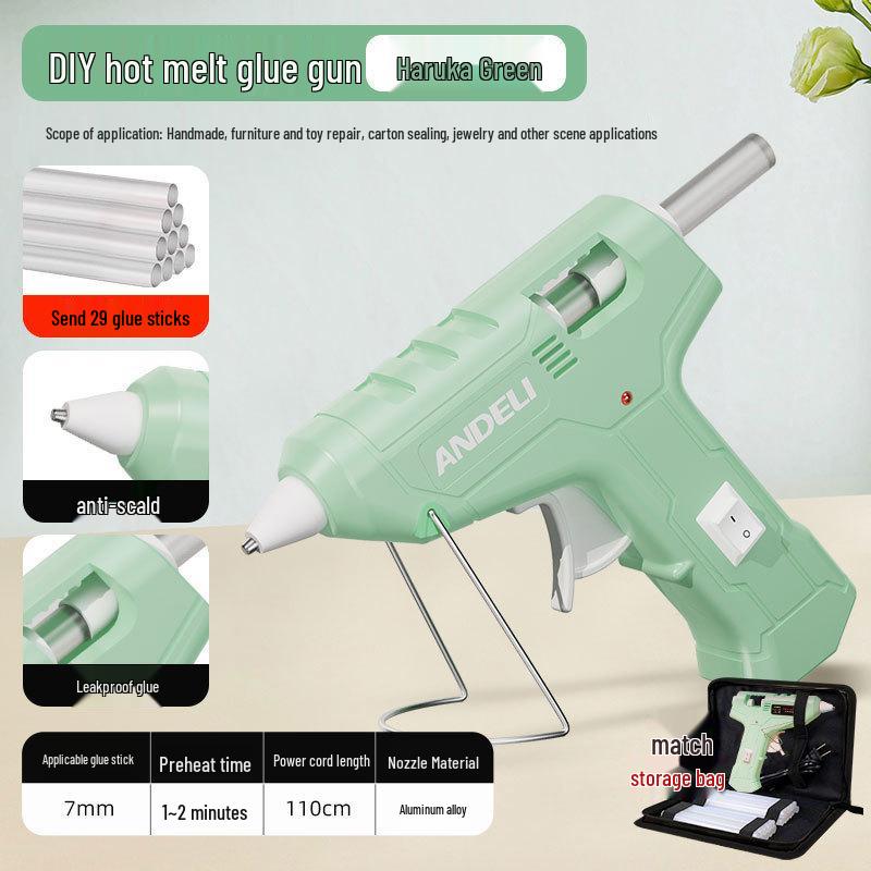 Kids' DIY Anti-Scald Multi-Function Hot Melt Glue Gun