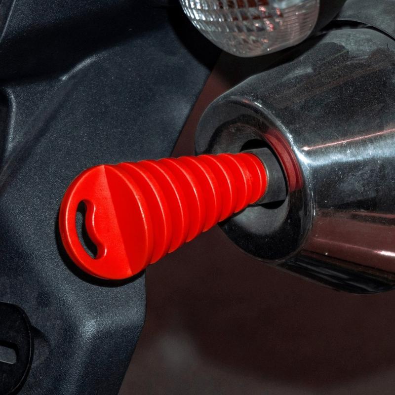 Rubber Exhaust Protectors For Motorcycle And ATV Prevents Condensation In Pipe During Storage Universal Fit 14.7-37.8mm