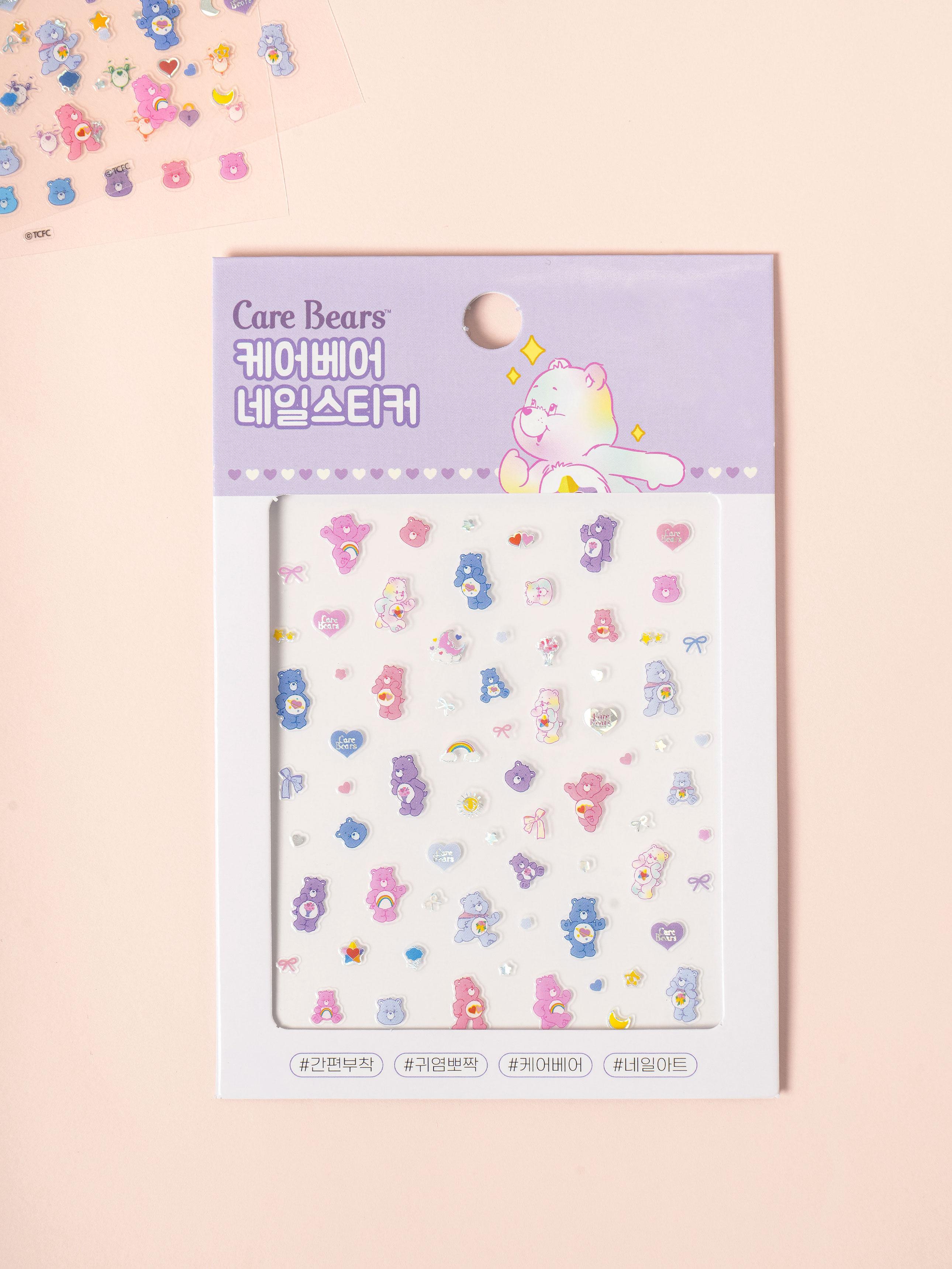Care Bears Character Nail Art Stickers 1ea