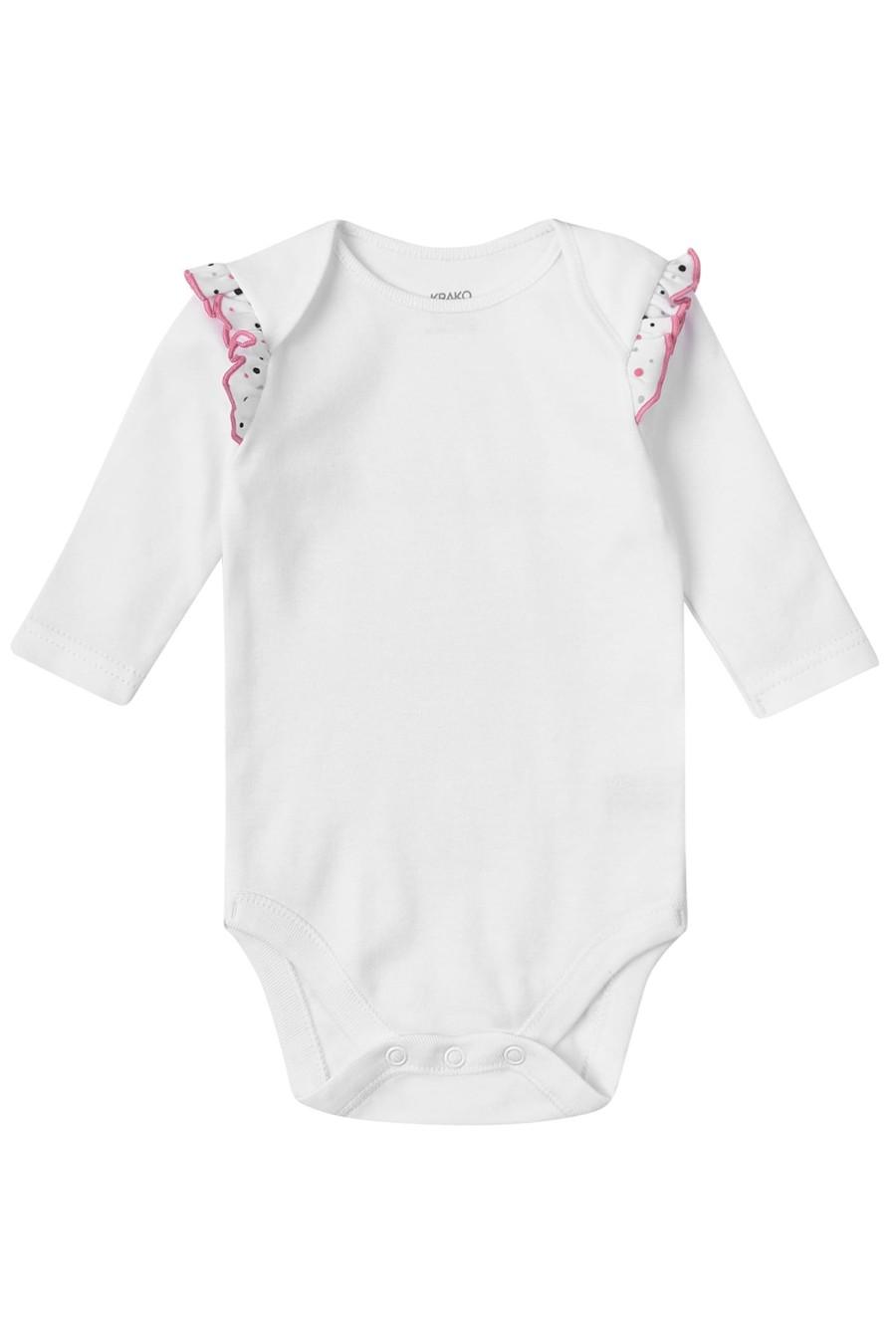 

Боди KRAKO (77306) 86-92(cm) білий