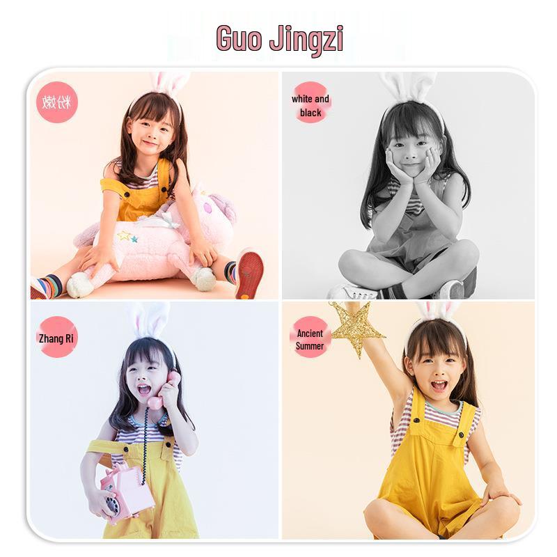 X5S Children's Dual HD Camera - Front & Rear Cartoon Design for Cute Photography & Video