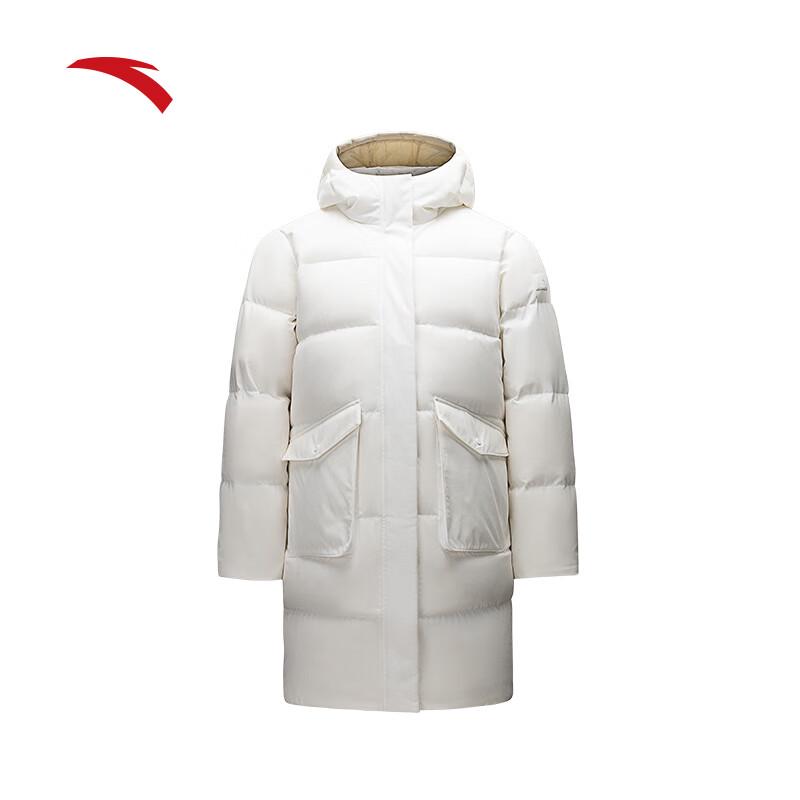 Anta Women s Hooded Warm Down Jacket L