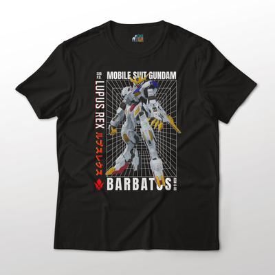Gundam Barbatos Lupus Rex Iron Blooded Orphans Anime Graphic Art Cotton T-Shirt