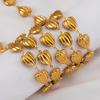 1M Stainless Steel Hip Hop Punk Butterfly Heart Ocean Shell Chain DIY Jewelry Necklace Bracelet Gold Plated Necklace Components