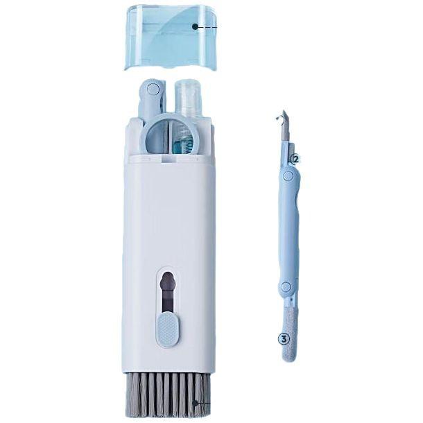 7-in-1 Multifunctional Cleaning Brush for Keyboards, Headsets & Screens